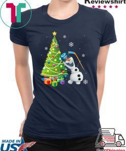 Olaf Hockey Player Christmas Tree T-Shirts