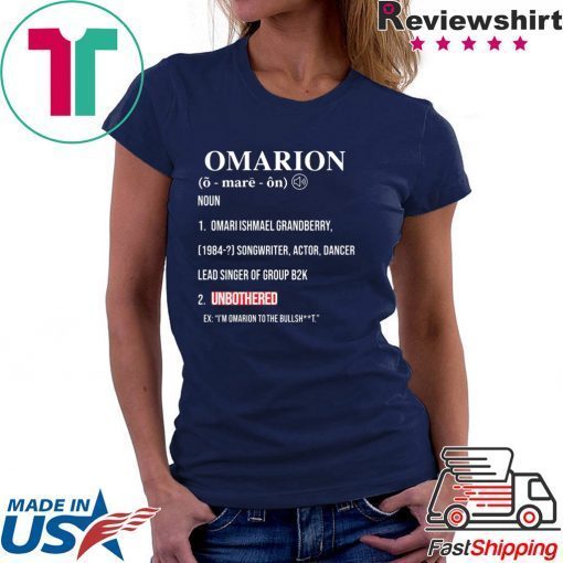 Omarion Unbothered Gift T-Shirts