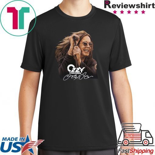 Ozzy Osbourne signature Gift T-Shirt