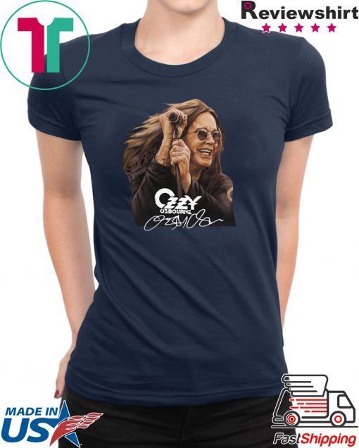 Ozzy Osbourne signature Gift T-Shirt
