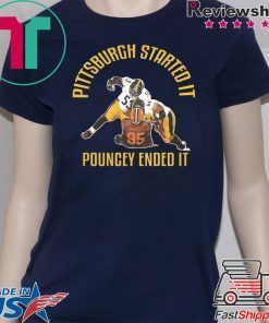 Pittsburgh Started It Pouncey Ended It Gift Tee Shirt