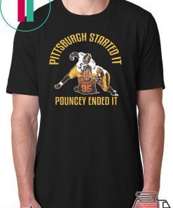 Pittsburgh Started It Pouncey Ended It T-Shirts
