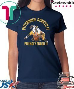 Pittsburgh Started It Pouncey Ended It Shirt For Mens Womens