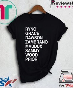 Ryno Grace Dawson Zambrano Maddux Sammy Wood Prior Gift T-Shirts