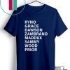 Ryno Grace Dawson Zambrano Maddux Sammy Wood Prior Gift T-Shirt