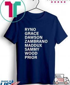 Ryno Grace Dawson Zambrano Maddux Sammy Wood Prior Gift T-Shirt