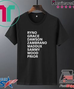 Ryno Grace Dawson Zambrano Maddux Sammy Wood Prior Gift T-Shirt