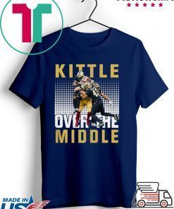 San Francisco 49ers vs New Orleans Saints Kittle Over The Middle 2020 T-Shirt