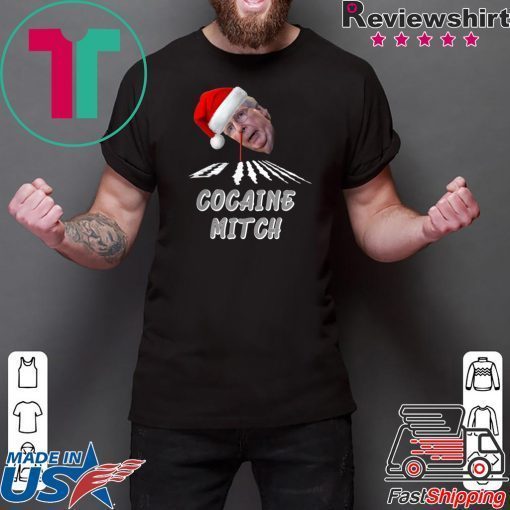 Santa Cocaine Mitch Christmas Gift T-Shirt