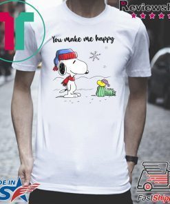 Snoopy You make Me Happy Gift T-Shirt
