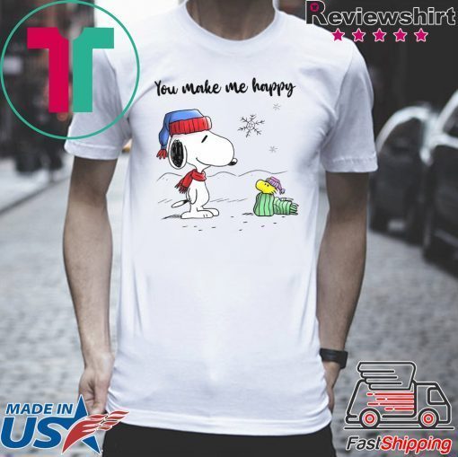 Snoopy You make Me Happy Gift T-Shirt