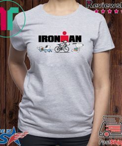 Sports Snoopy Iron Man Gift T-Shirts