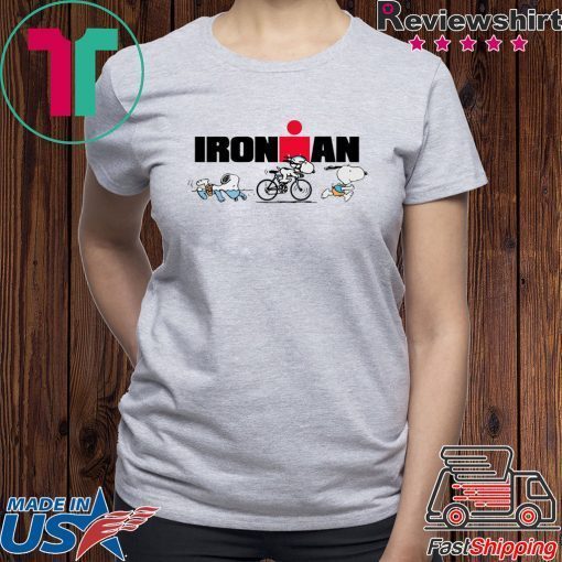 Sports Snoopy Iron Man Gift T-Shirts