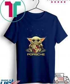 Star Wars Baby Yoda Hug Porsche Gift T-Shirts