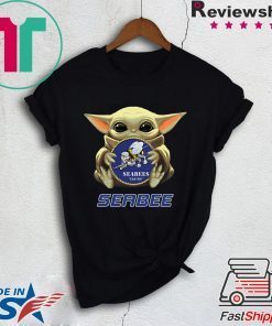 Star Wars Baby Yoda Hug Seabee Gift T-Shirt