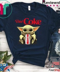 Star Wars Baby Yoda hug Diet Coke Gift T-Shirt