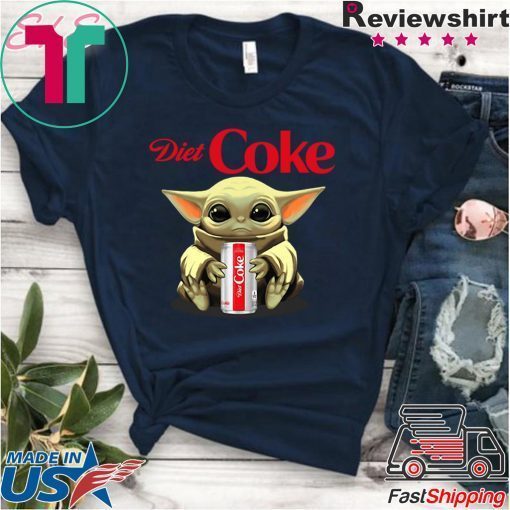 Star Wars Baby Yoda hug Diet Coke Gift T-Shirt