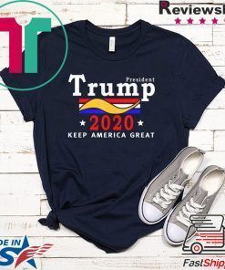 Thank You President Trump 2020 Keep America Great Gift T-Shirt