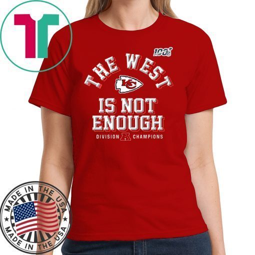 The West Is Not Enough Division Champion Gift T-Shirts