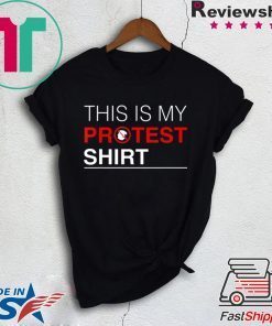 This is my Protest Shirt Impeached Trump Haters Democrats Gift T-Shirts