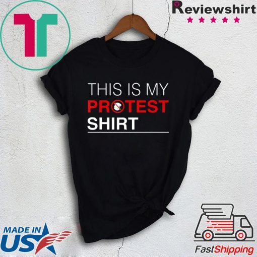 This is my Protest Shirt Impeached Trump Haters Democrats Gift T-Shirts