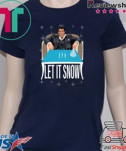 Tony Montana Walmart Cocaine Santa Let It Snow Gift T-Shirt