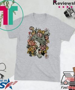 Totoro and floral Gift T-Shirt