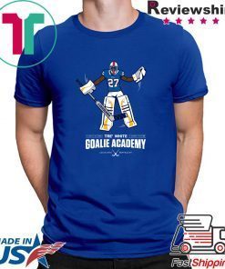 Tre White Goalie Academy Offcial T-Shirt