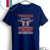 Trucks Guns 2nd Amendment and Trump 2020 Keep America Great T-Shirt