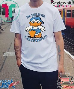 Vintage I'm The Boss California Duck 2020 T-Shirt