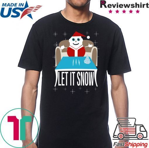 Walmart Cocaine Santa Let It Snow Gift T-Shirts