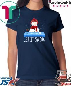 Walmart Cocaine Santa Snowman Let It Snow Gift T-Shirts