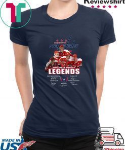Washington Capitals Pittsburgh Steelers Legends Players 2020 T-Shirts