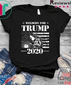 Welders for Trump 2020 Tee Shirts