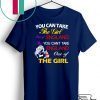 You can take the girl out of England but you can't take England out of the girl Gift T-Shirts