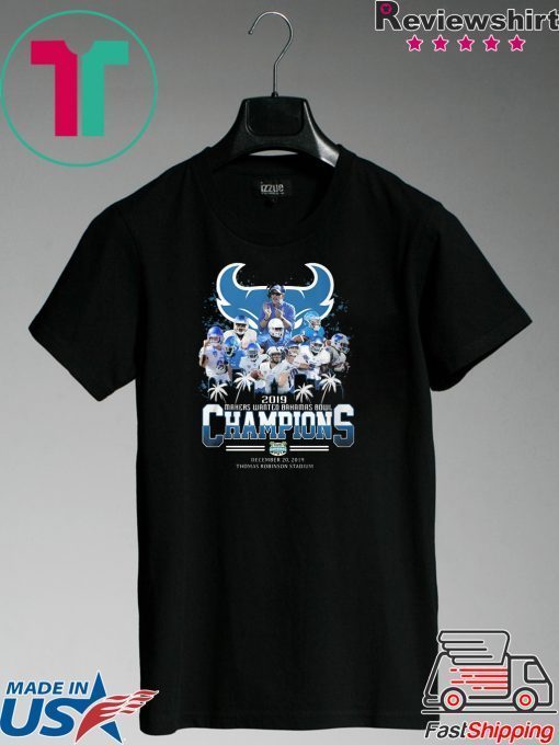 2019 Makers Wanted Bahamas Bowl Champions Gift T-Shirts