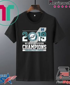 2019 Nfc East Division Champions Philadelphia Gift T-Shirt