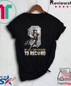 9 drew brees nfl all-time passing to record signature 2020 T-Shirt