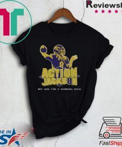 Action Jackson Not Bad For A Running Back 2020 T-Shirt