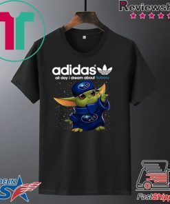 Adidas All Day I Dream About Subaru Baby Yoda Gift T-Shirt