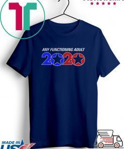 Any Functioning Adult 2020 Gift T-Shirt