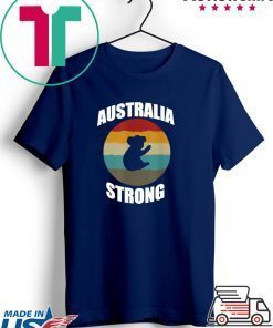 Australia Strong koala bear Retro Gift T-Shirts