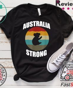 Australia Strong koala bear Retro Gift T-Shirts