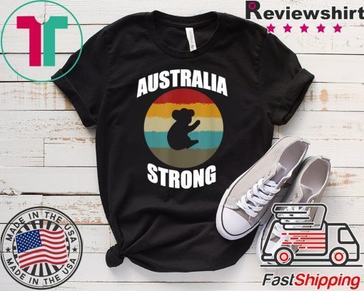 Australia Strong koala bear Retro Gift T-Shirts