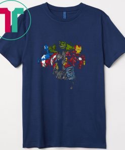 Avengers Huck Captain American Thor And Iron Man Gift T-Shirts