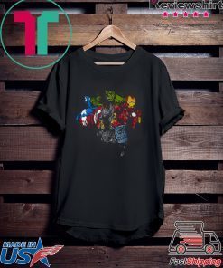Avengers Huck Captain American Thor And Iron Man Gift T-Shirts