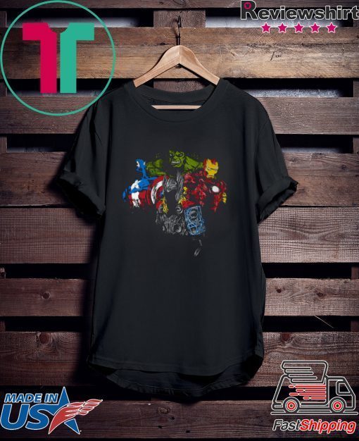 Avengers Huck Captain American Thor And Iron Man Gift T-Shirts