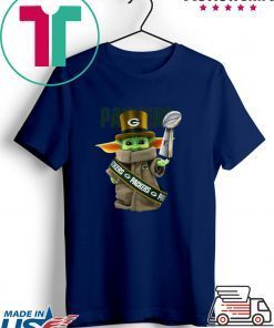 Baby Yoda Green Bay Packer Cup Gift T-Shirts