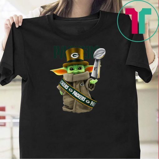 Baby Yoda Green Bay Packer Cup Gift T-Shirts