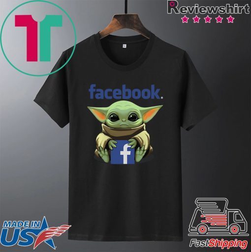 Baby Yoda Hug Facebook Gift T-Shirts